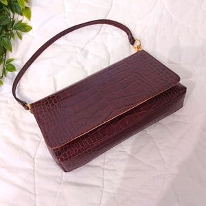 KATE SPADE VINTAGE MOC CROC BAG